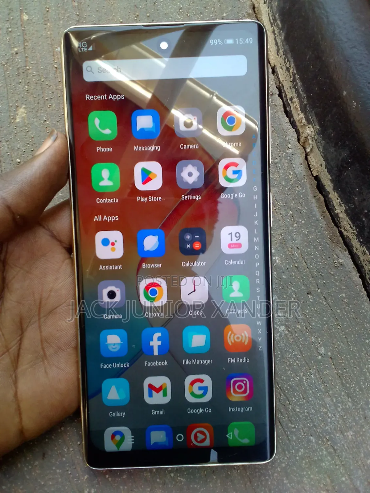 Infinix Note 40 Pro 256 GB Gold