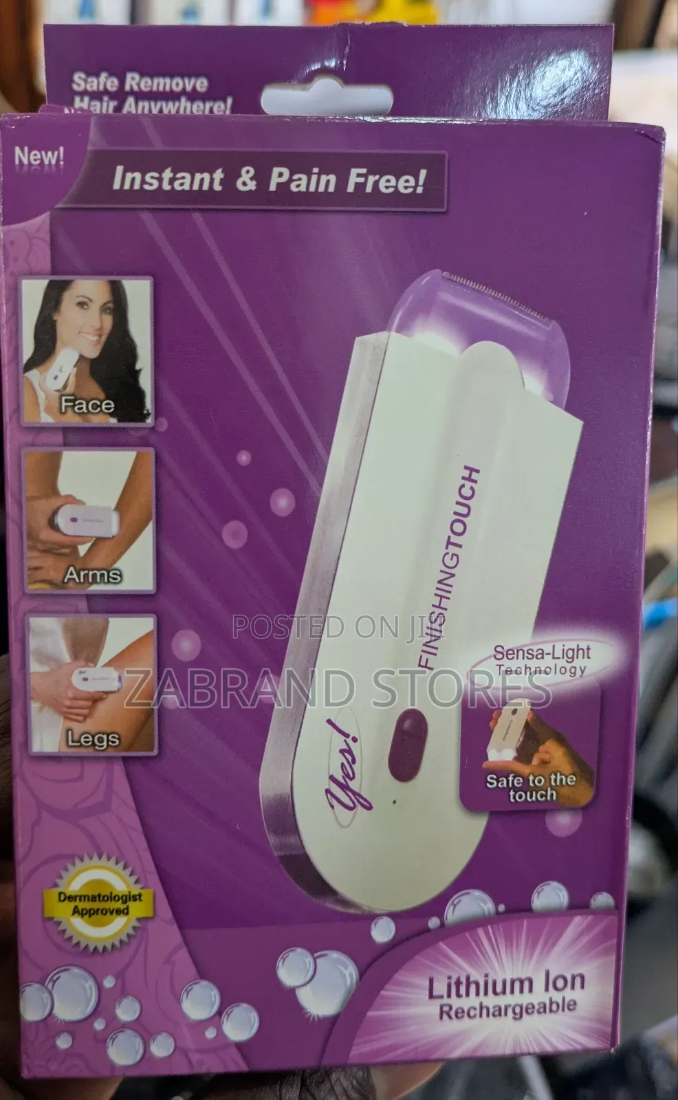 Rechargeable Finishing Touch Hair Remover