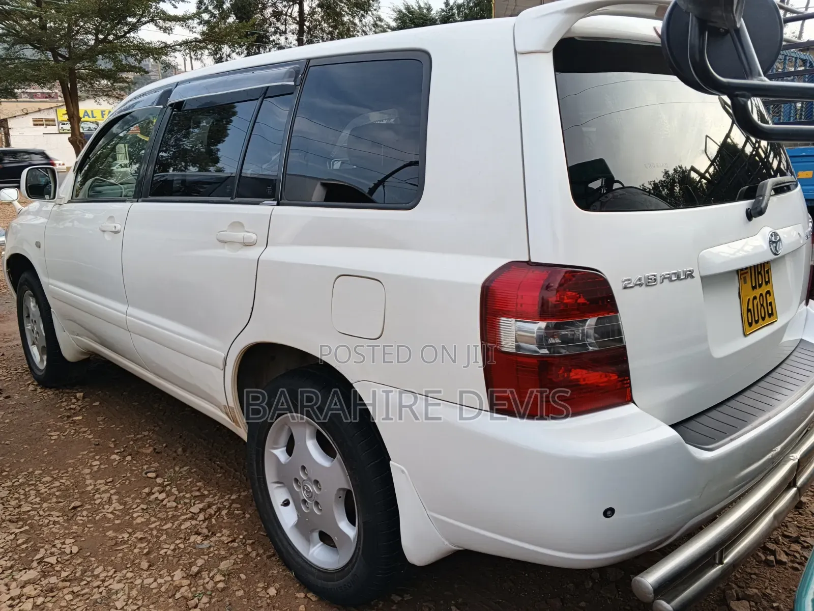 Toyota Kluger 2007 White