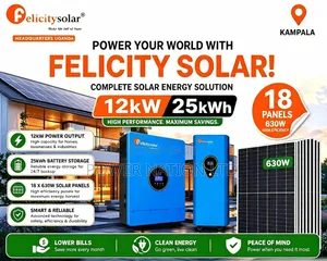 25kwh 12kva 48v Felicity Complete Hybrid Solar System