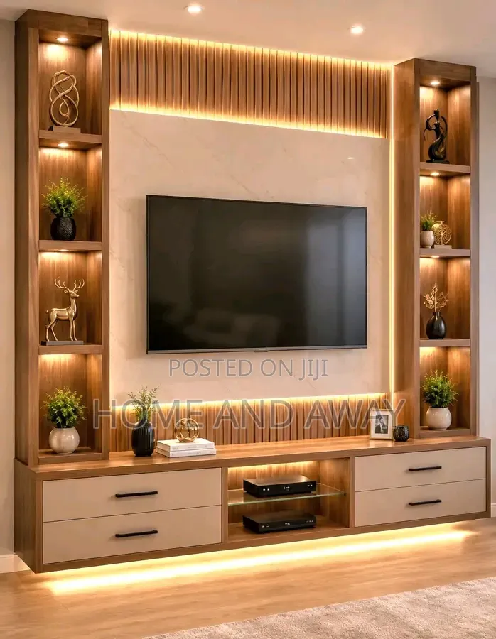 TV Stands/Rectangular Wall Unit TV Stands Any Colour From 2,000,000/-