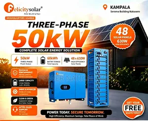 60kwh 50kva 48v Three Phase Felicity Complete Hybrid Solar System