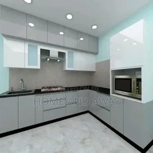 Kitchen Cabinets Perfect L Shape From 8,000,000/- In Any Colour