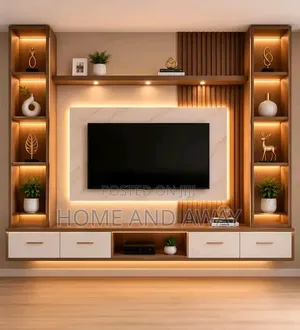 TV Stands/Wall Unit Smart TV Stands From 2,200,000/- In Any Colour