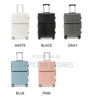 Front-Opening Hard-Shell Travel Luggage Set