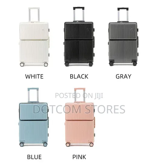Front-Opening Hard-Shell Travel Luggage Set