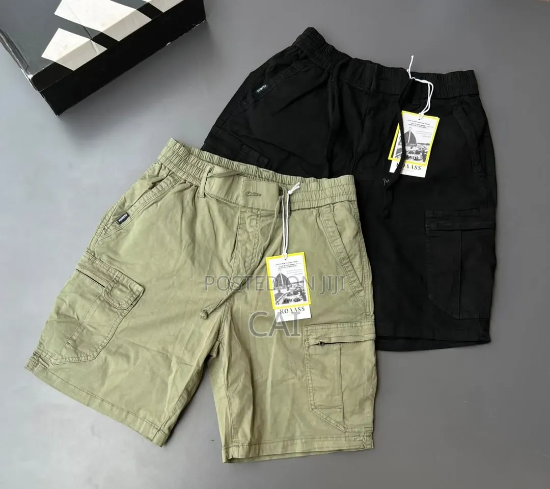Khaki Union Bay Men's Cargo Shorts