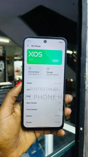 Infinix Smart 10 64 GB Black