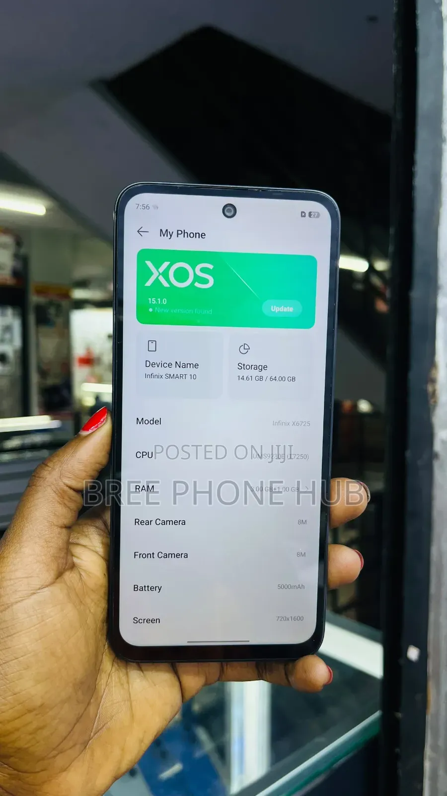 Infinix Smart 10 64 GB Black