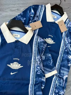 PSG Limited Edition Dior X NikeJersey Shirt