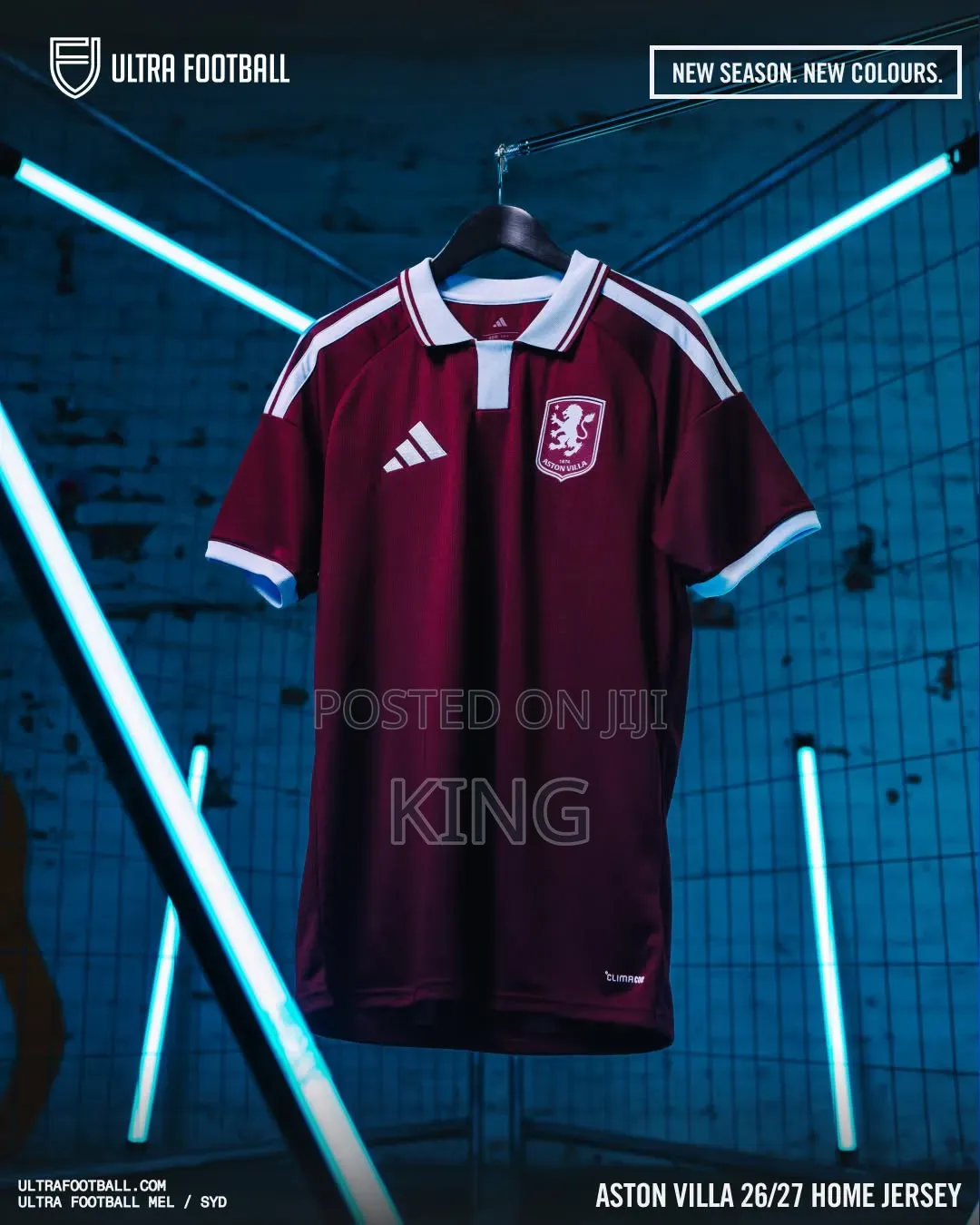 Aston Villa Home Jersey Shirt