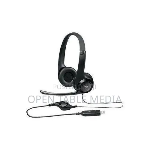 Logitech USB Headset H390 With Noice Cancelling Mic