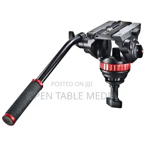 Manfrotto MVH502A Fluid Head and 546B Tripod System With Carrying Bag