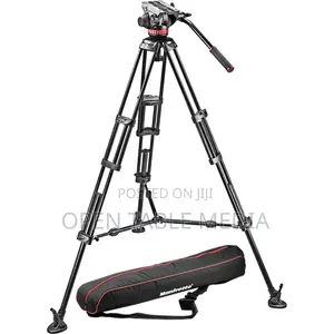 Manfrotto MVH502A Fluid Head and 546B Tripod System With Carrying Bag