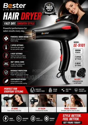 Electric Hairdryer