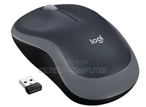 Logitech M185 Wireless Mouse - Gray