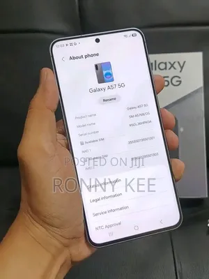 New Samsung Galaxy A57 256 GB Gray