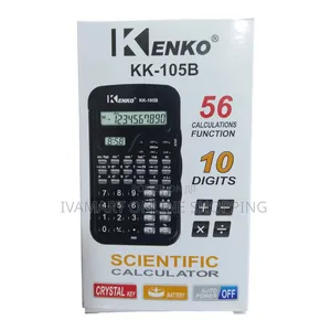 10 Digit Small Scientific Calculators - With Time Display