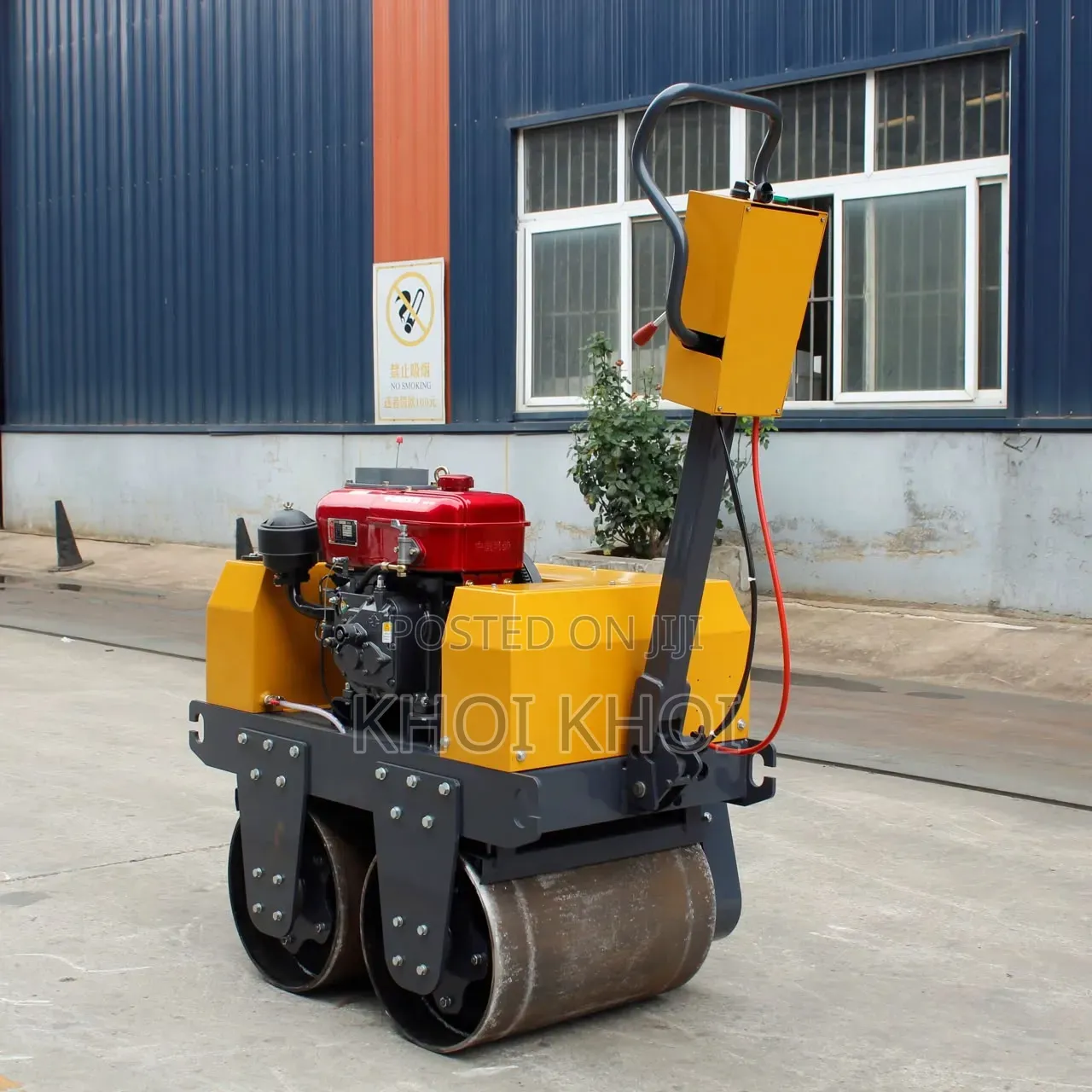 Drum Roller Water Cooled Engine