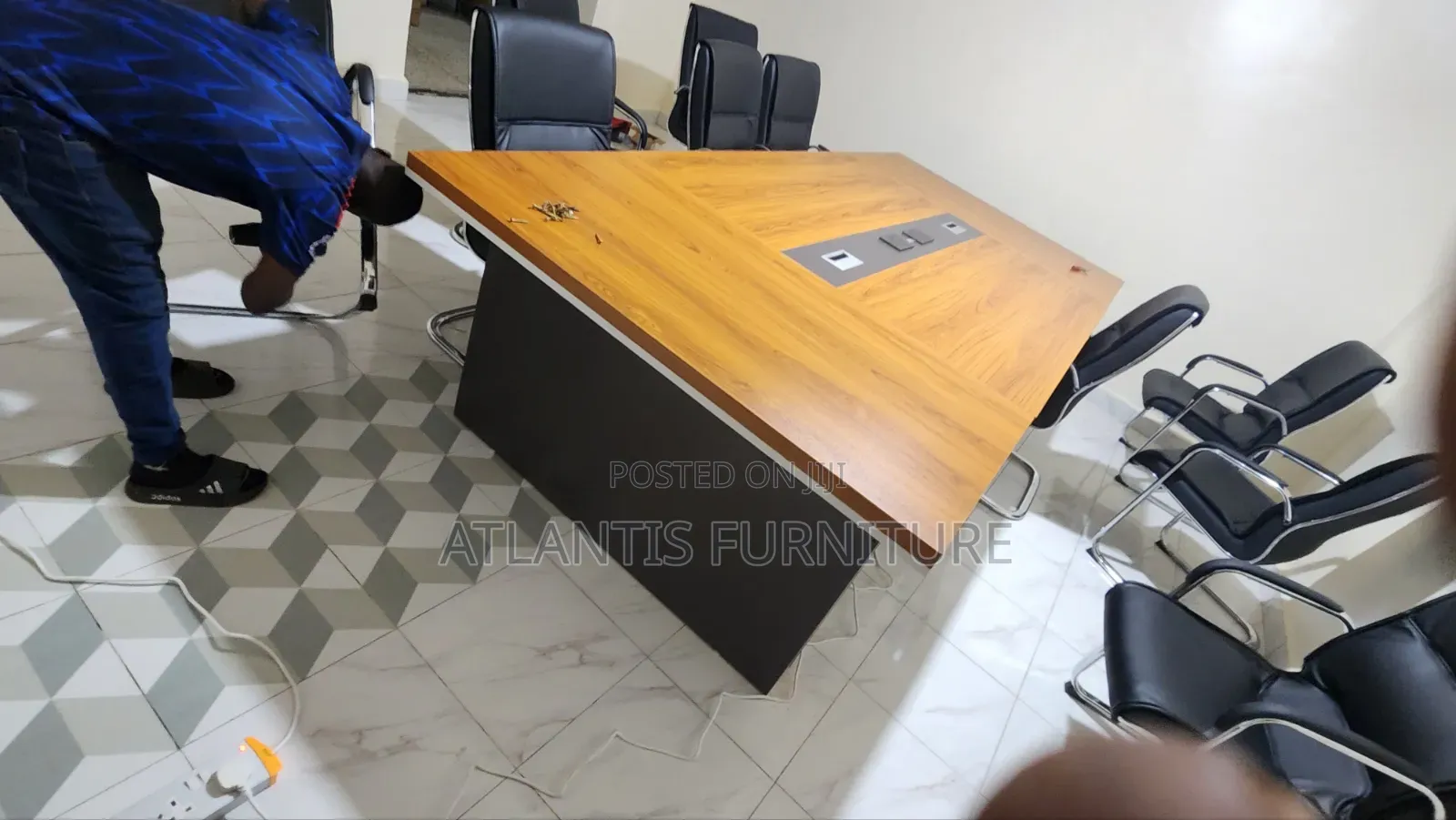 Ten Siter Board Room Table With Chairs