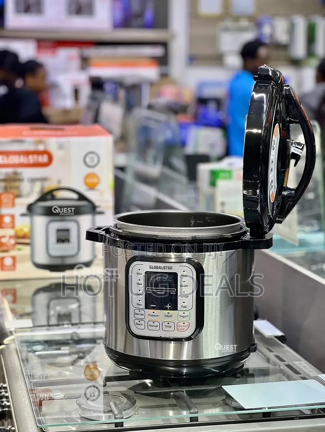 6-Litre Digital Electric Pressure Cooker (1000W) With 12 Smart Program
