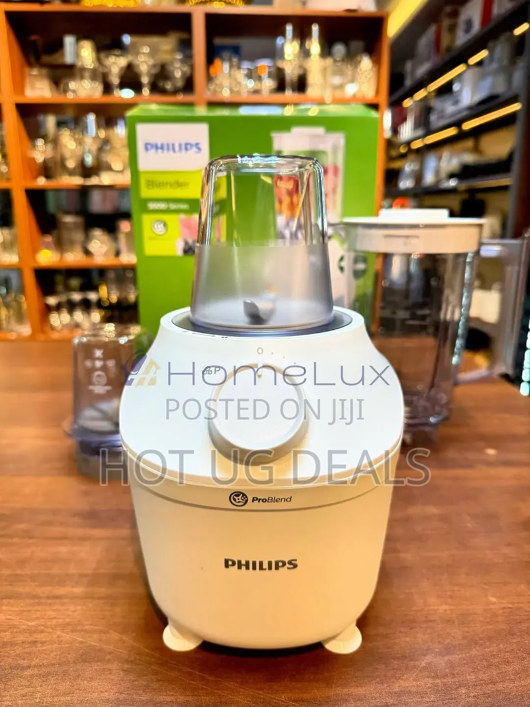 Philips 3000 Series 3-in-1 Blender (HR2041)–450W ProBlend System,1.9L
