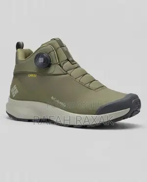 Original Olive Columbia Crestwood Mid Gore-Tex Hiking Sneaker Boots