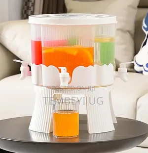 360° Rotating Juice, Beverage Dispenser 4 in 1