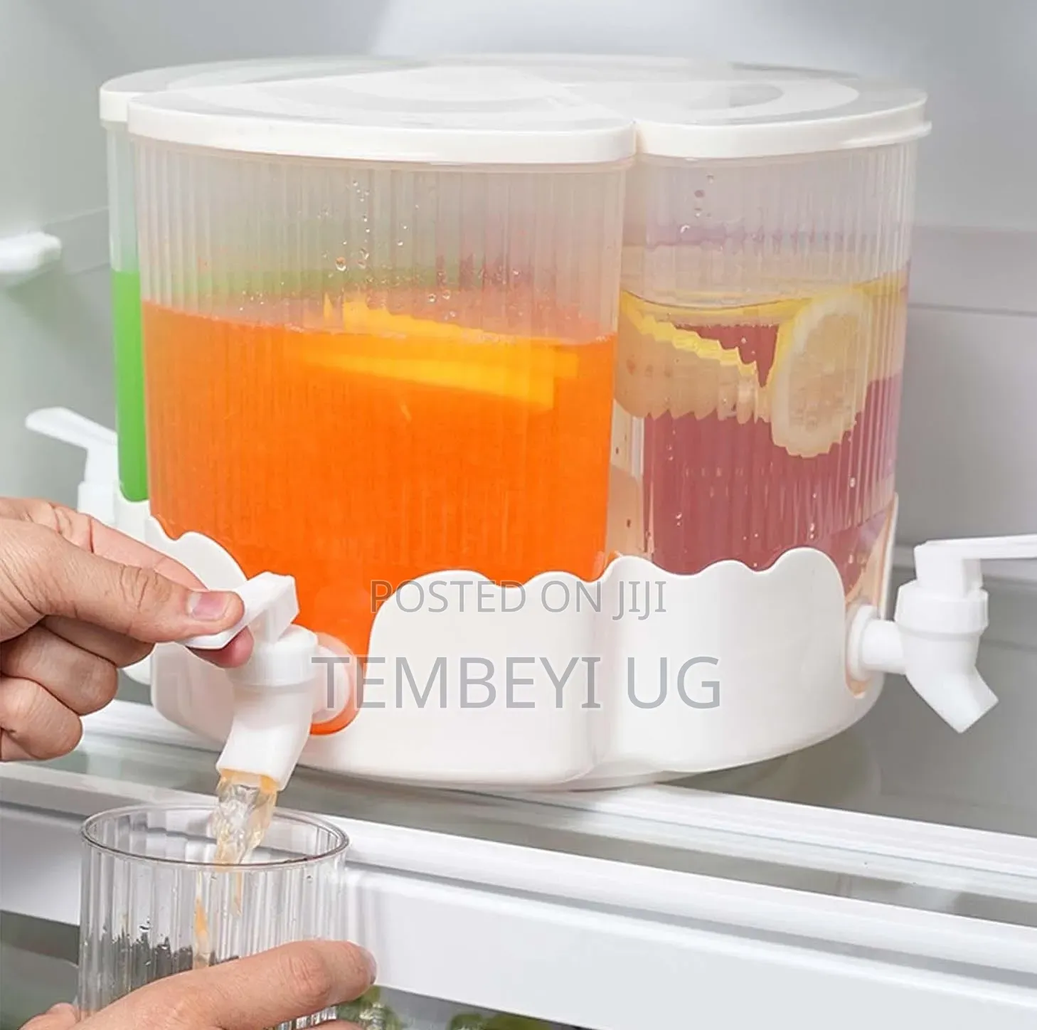 360° Rotating Juice, Beverage Dispenser 4 in 1