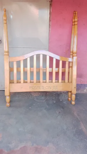 Slightly Used 4by6 Wooden Bed on Sale