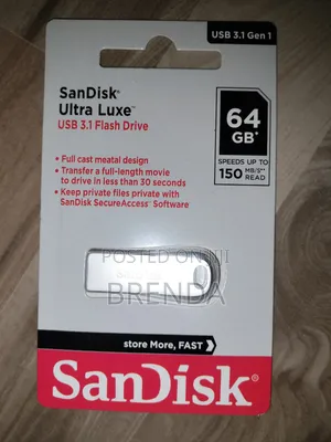 Brand New Original Sandisk 64, 32 and 8 GB Flash Disk or Drive