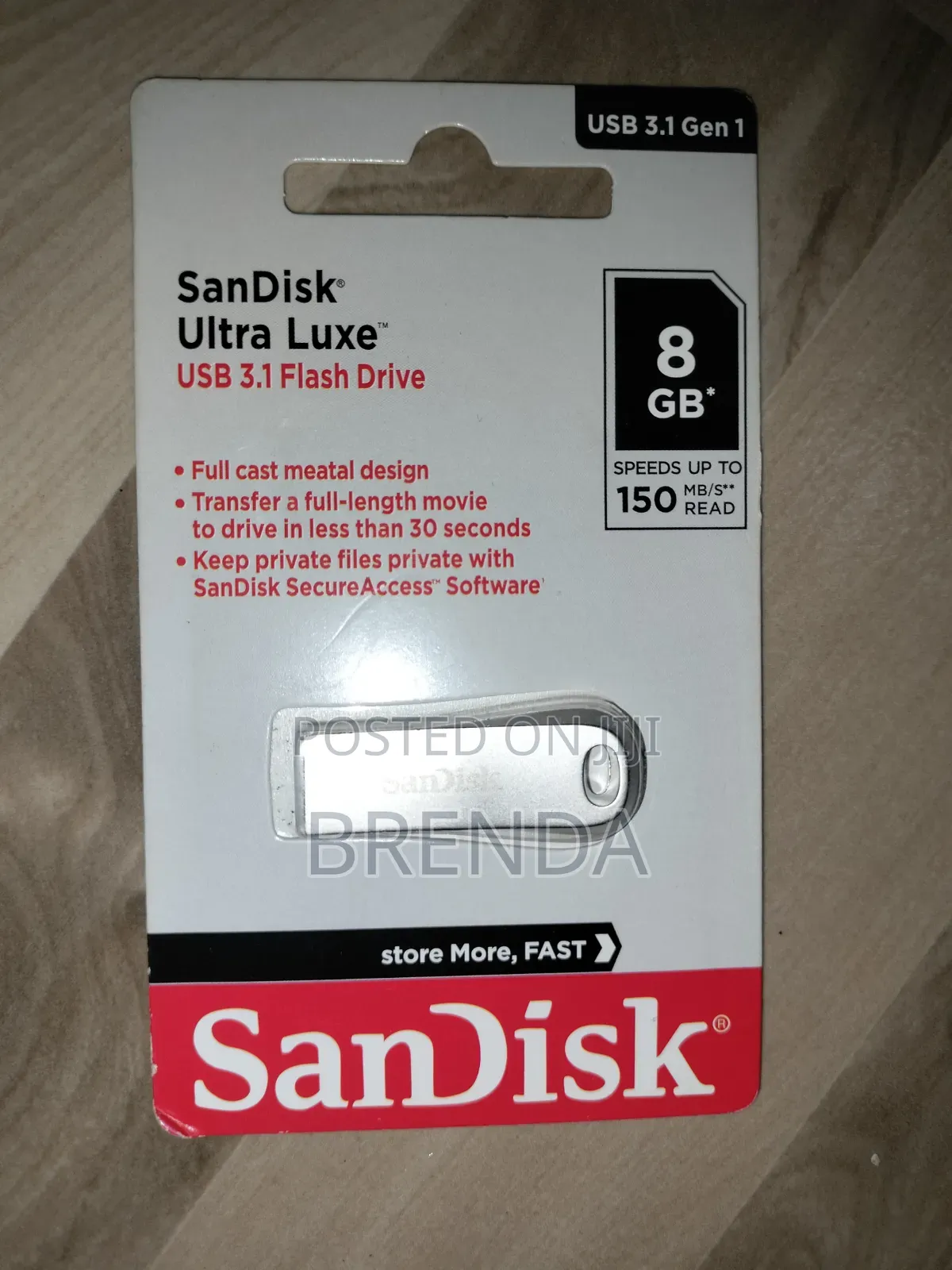 Brand New Original Sandisk 64, 32 and 8 GB Flash Disk or Drive