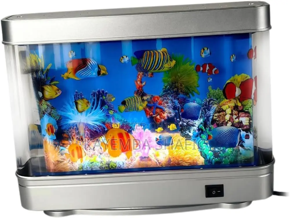 Artificial Moving Tropical Fish Aquarium Lamp Mood Light Tank.
