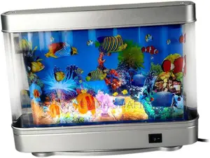 Artificial Moving Tropical Fish Aquarium Lamp Mood Light Tank.
