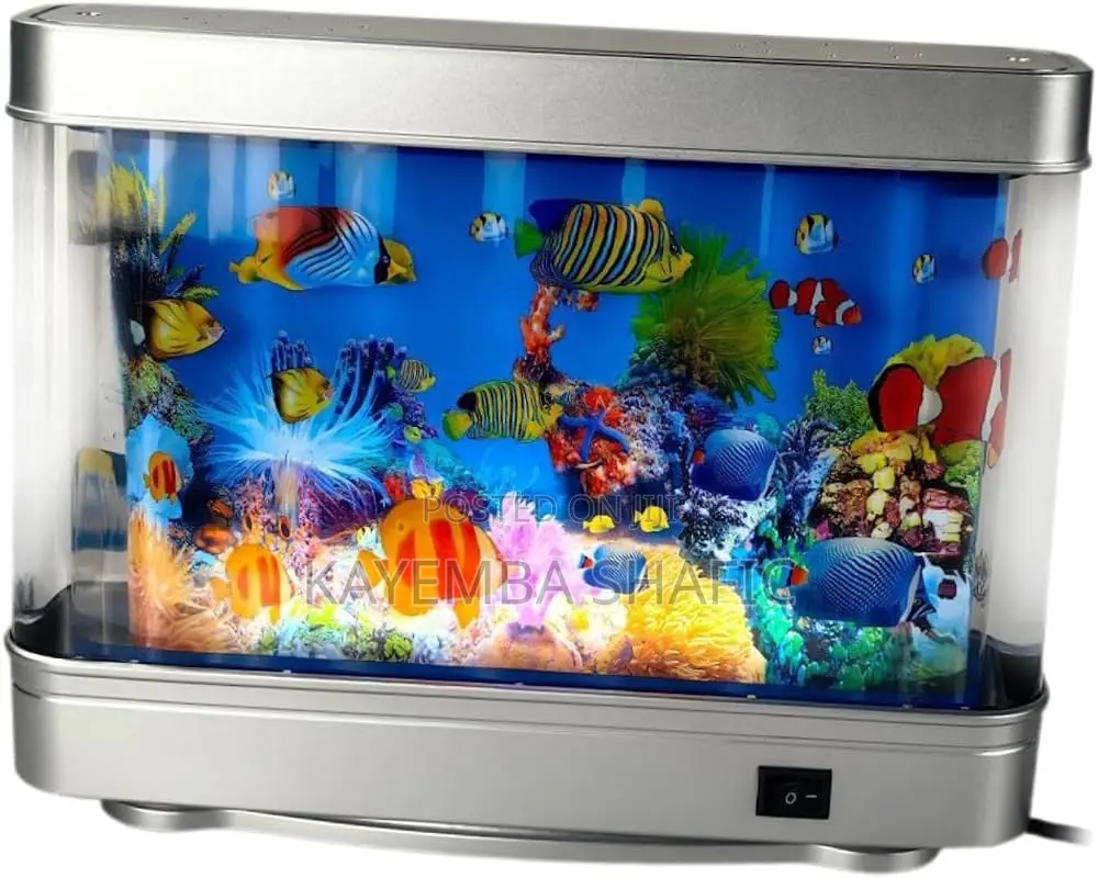 Artificial Moving Tropical Fish Aquarium Lamp Mood Light Tank.