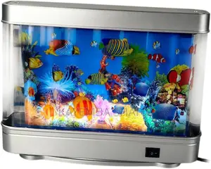 Artificial Moving Tropical Fish Aquarium Lamp Mood Light Tank.