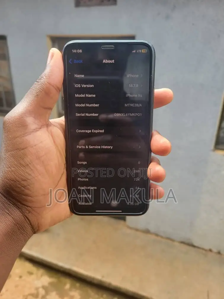 Apple iPhone XS 64 GB Black