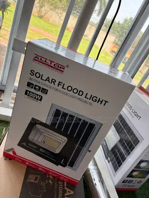 ALLTOP 100W Solar LED Flood Light – 3 Years Warranty