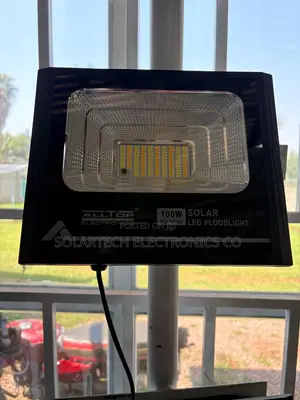 ALLTOP 100W Outdoor Solar Flood Light With Remote Control