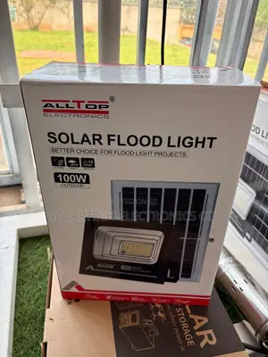 ALLTOP 100W LED Solar Flood Light With Solar Panel Original