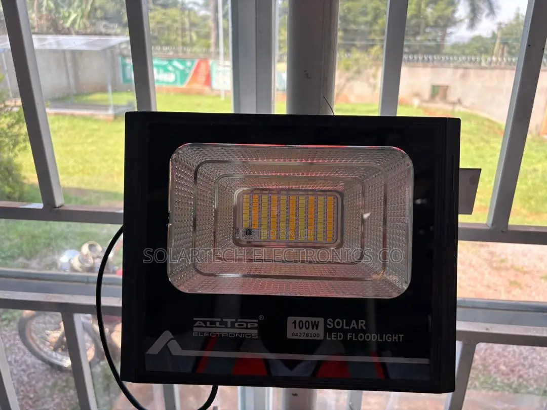 Premium ALLTOP 100W Outdoor Solar Flood Light With Inbuilt Battery