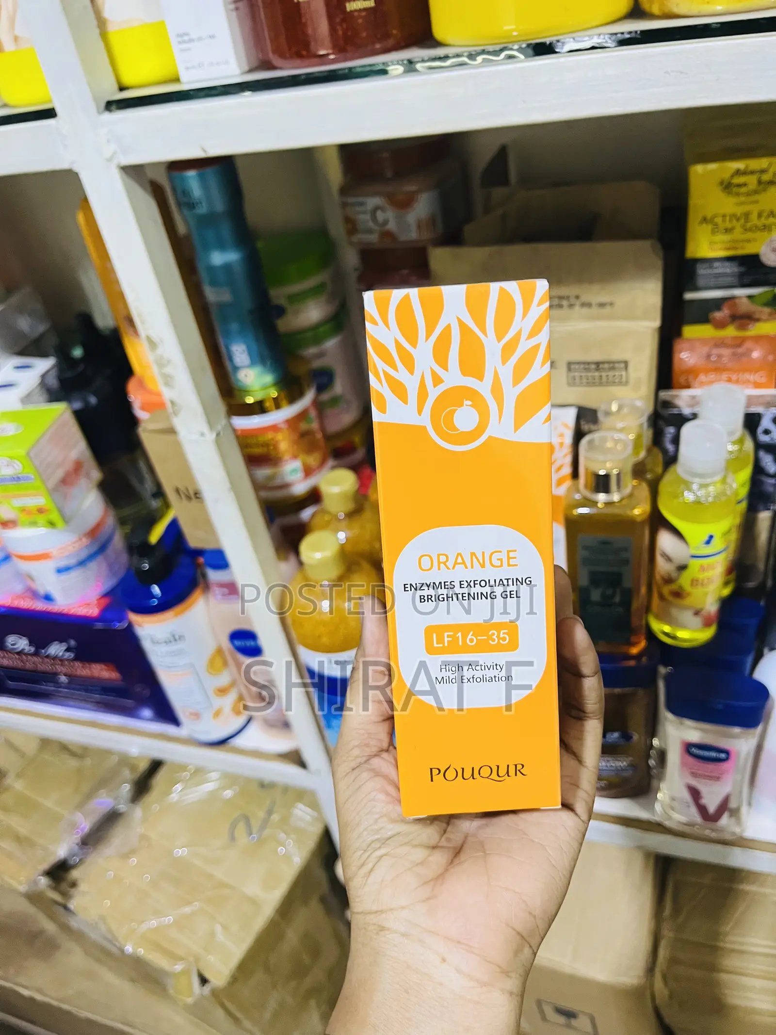 Orange Enzyme Brightening Gel
