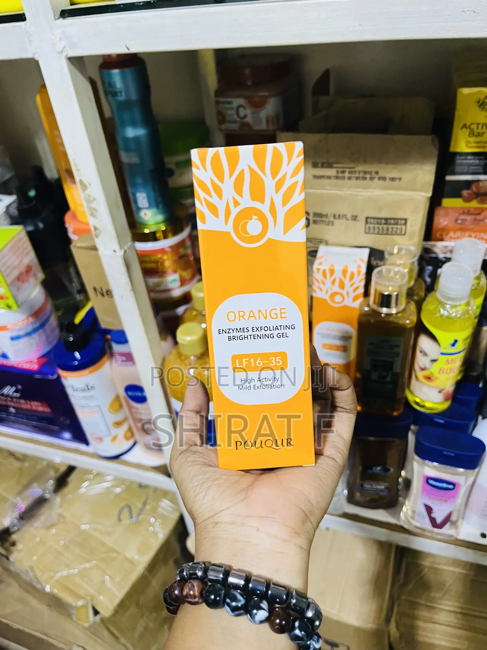 Orange Enzyme Brightening Gel