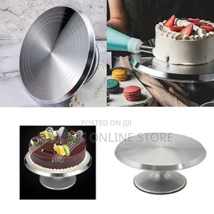 12 Inch Rotating Cake Decorating Revolving Pottery Stand Turntable