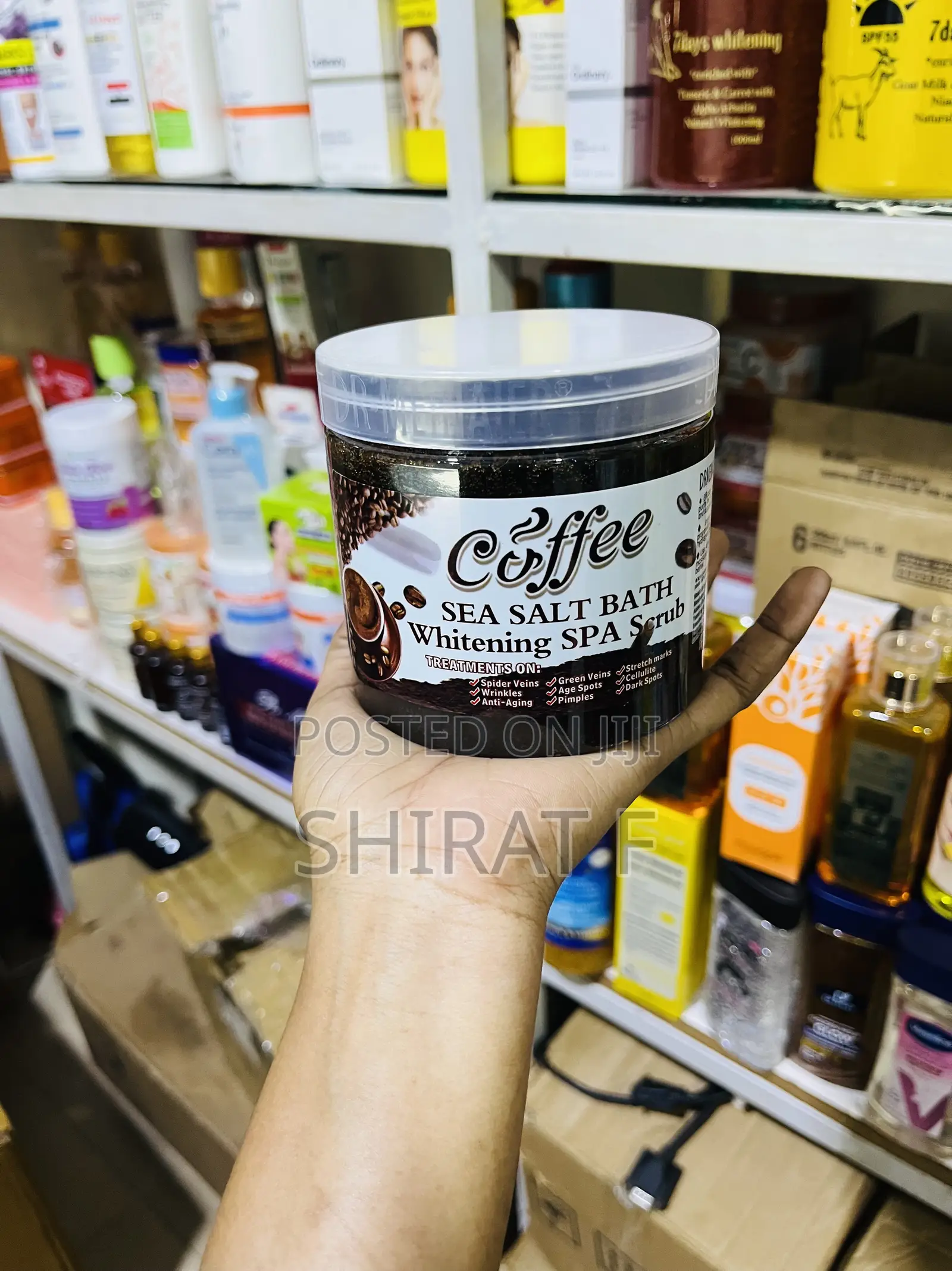 Coffee Seasalt Whitening Spa Scrub