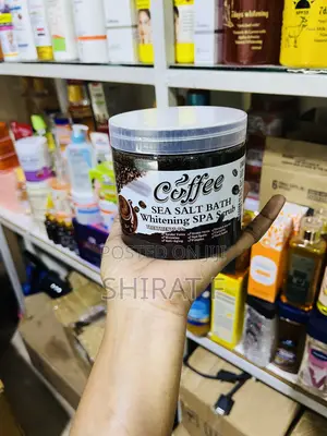 Coffee Seasalt Whitening Spa Scrub