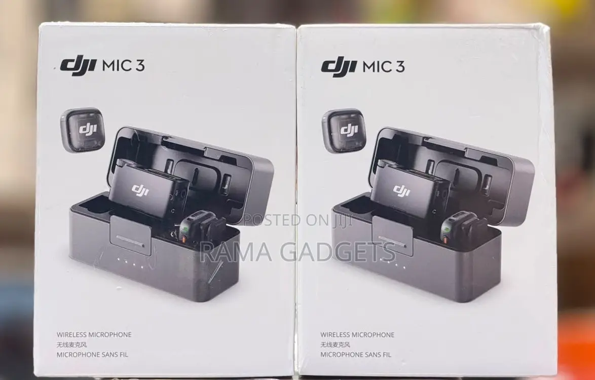 DJI Mic 3, a Wireless Microphone System