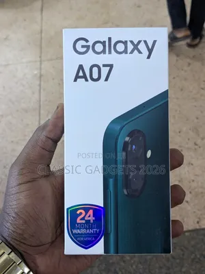 New Samsung Galaxy A07 4G 128 GB Black