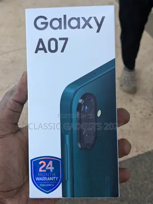 New Samsung Galaxy A07 4G 128 GB Black