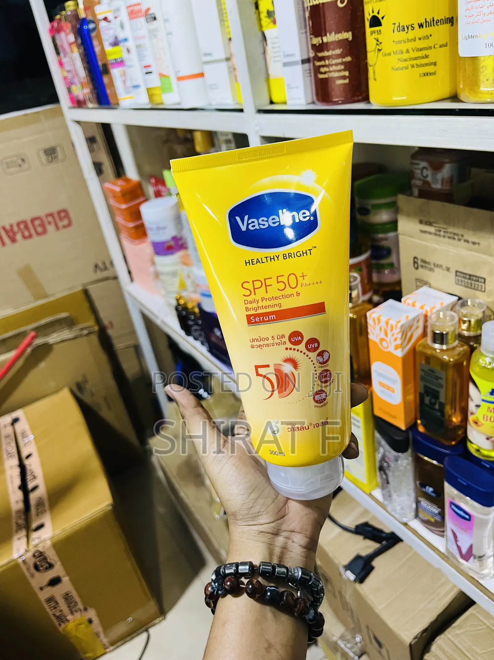 Vaseline Uv SPF 50 Body Sunscreen